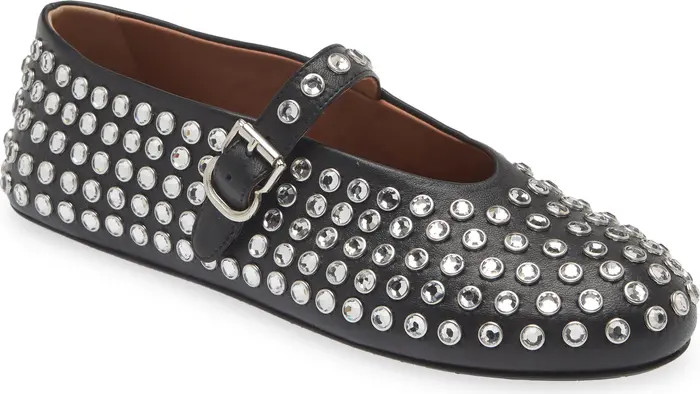 Rhinestone Ballet Flat (Women) | Nordstrom