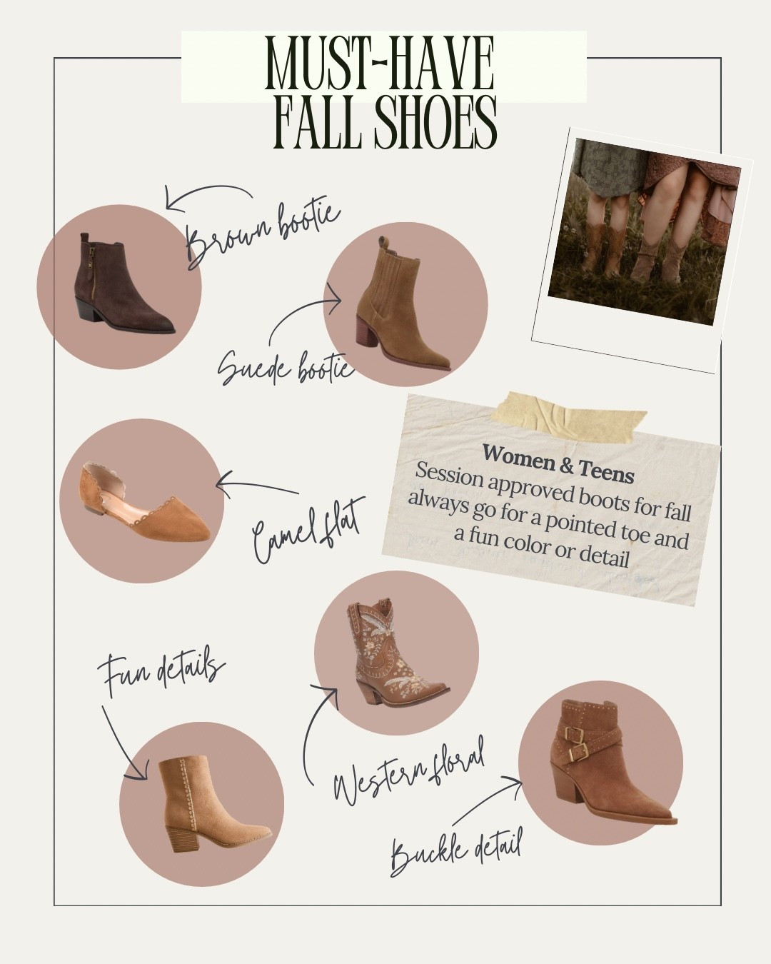 Women and teen booties for fall sessions 🍂

#LTKSeasonal