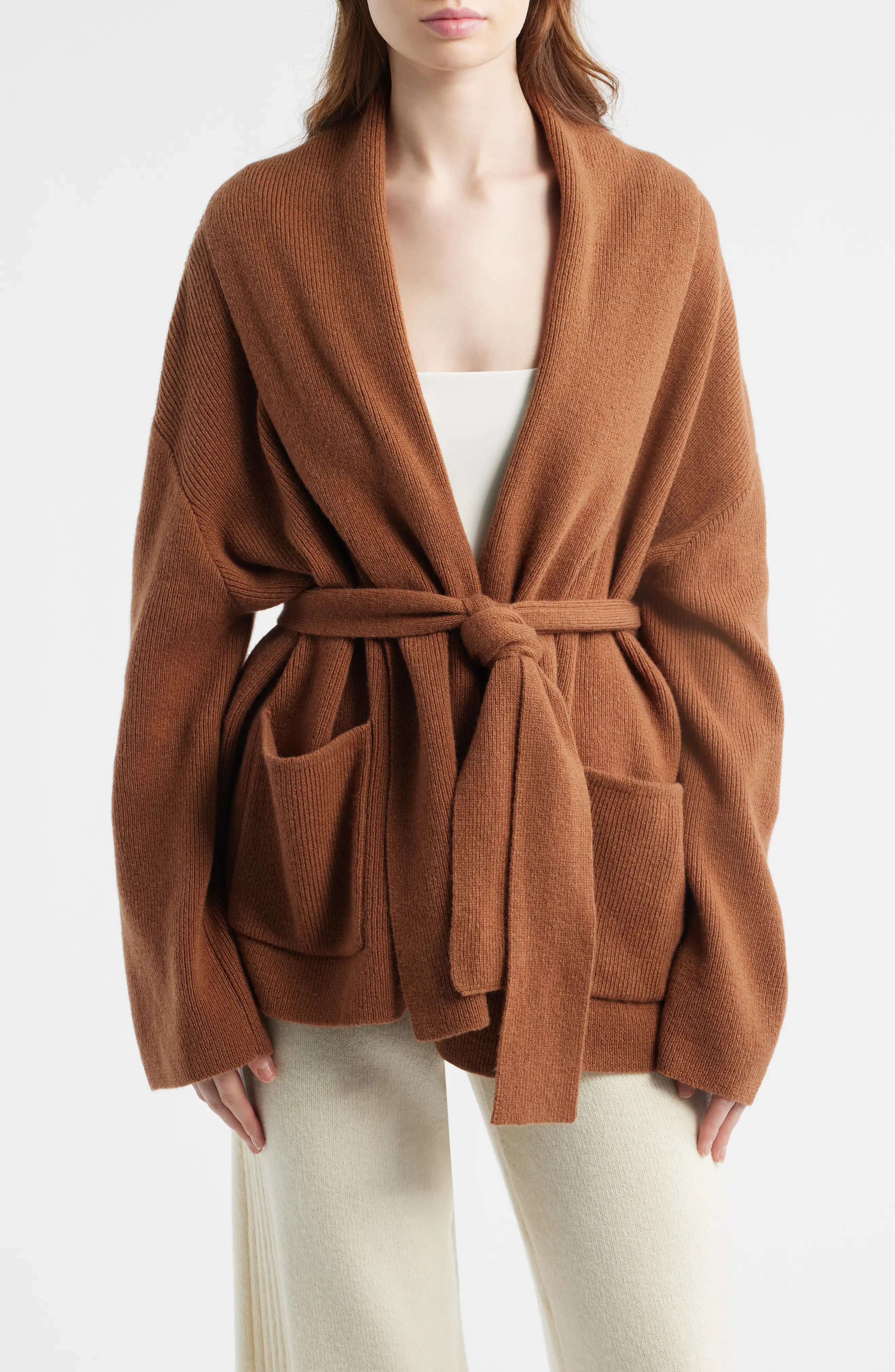 Madison Wool Drape Cardigan (Women) | Nordstrom | Nordstrom