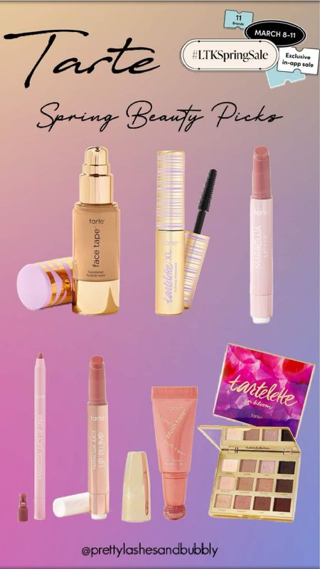 Here are today's Tarte feature items from the #ltkspringsale.  Remember that you save 30% sitewide until March 11 when you shop through the LTK App!

#LTKfindsunder50 #LTKsalealert #LTKbeauty