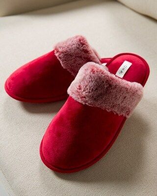 Micro Chenille Slippers | SOMA