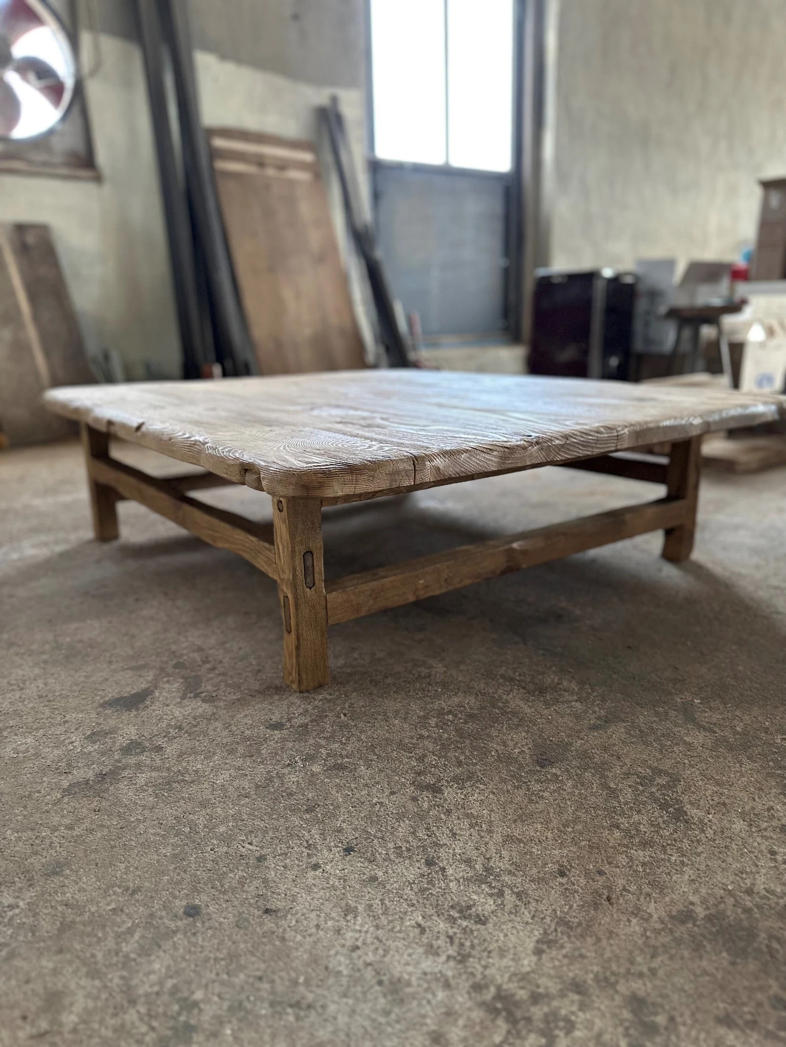 Reclaimed Square Coffee Table • Handmade Live Edge Wood Furniture - Etsy | Etsy (Global)