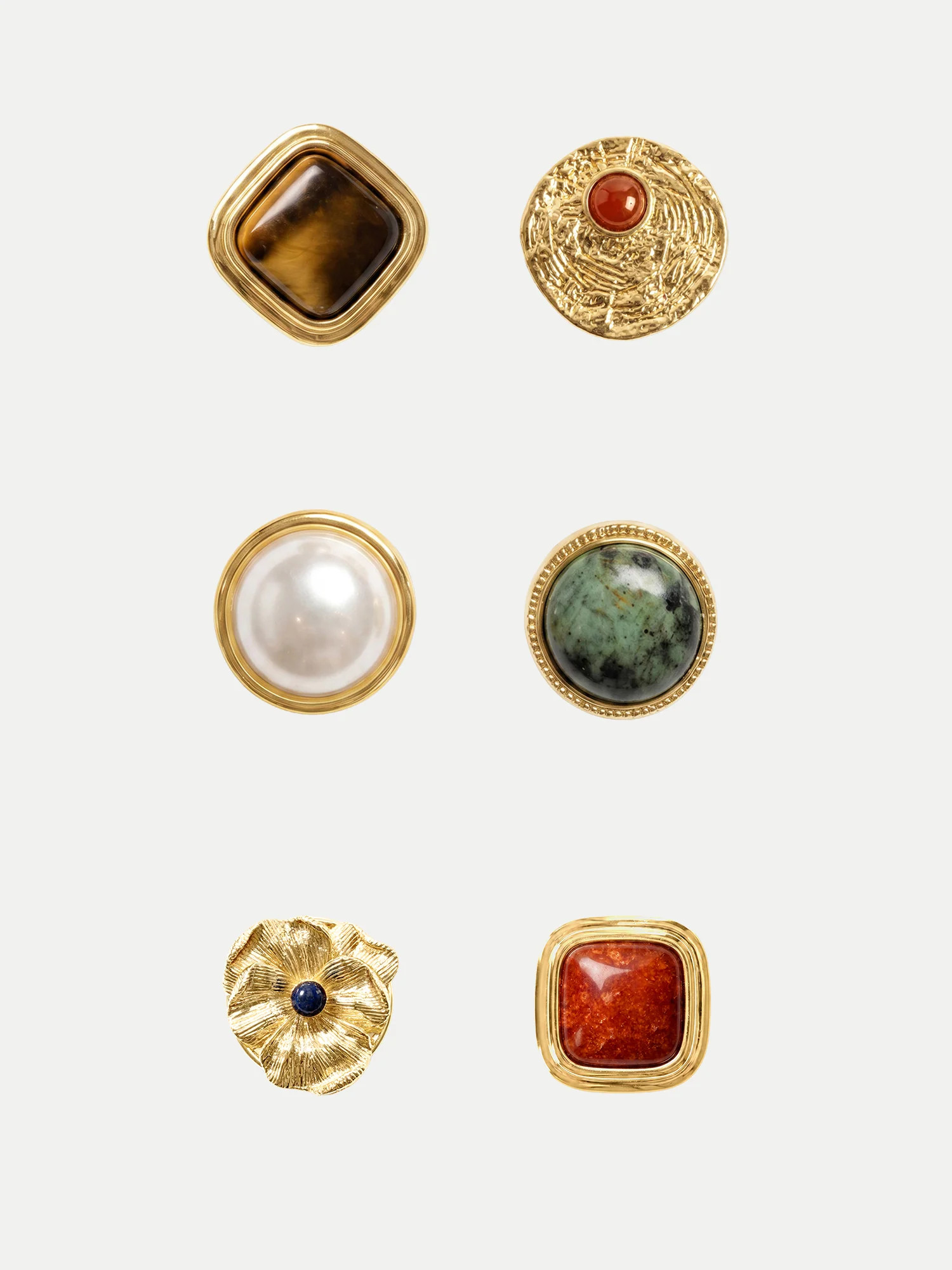 Statement Shirt Button Covers | Veronica Beard