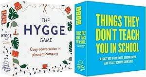 Amazon.com: The Hygge Game - Cozy Conversation in Pleasant Company Multicolored, White & Things T... | Amazon (US)