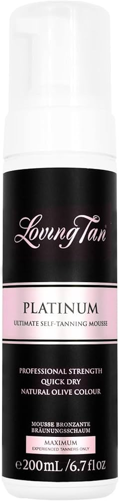 Loving Tan Platinum Mousse 200ml | Amazon (US)