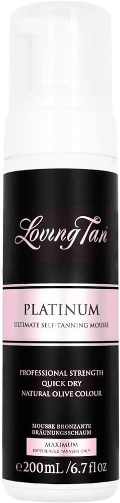 Loving Tan Platinum Mousse 200ml | Amazon (US)