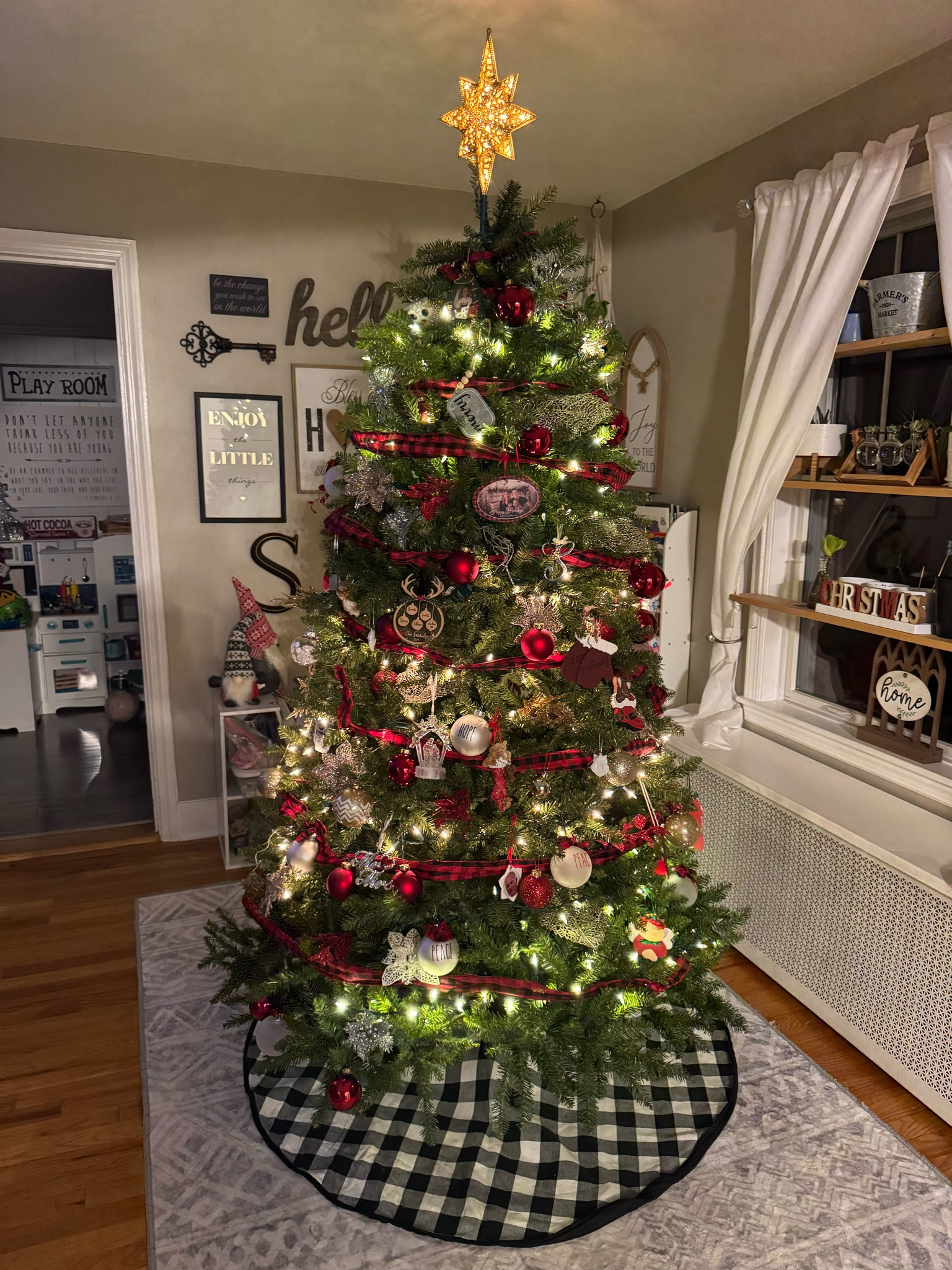 We needed a tree this year and didn’t want one that was prelit because the lights just never last for us.
I found this tree on Amazon and it’s so full looking (although it took forever to fluff 😅) and the needles don’t fall off everywhere like my old tree. 
If you are in the market for a tree, I recommend this one
#tree #christmas #holidays #christmastree #amazonfinds 

#LTKHoliday #LTKSeasonal #LTKHome