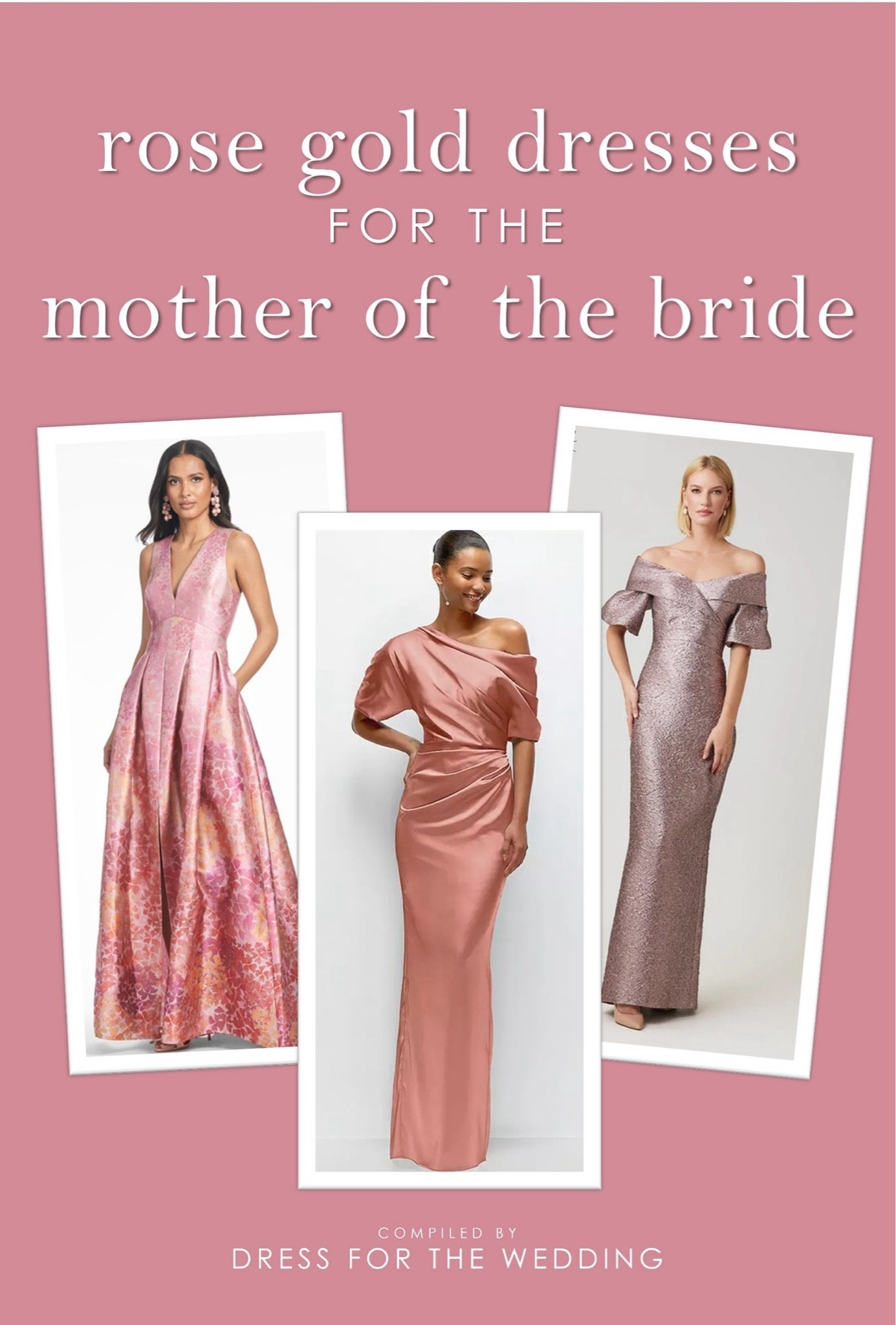 Rose gold mother of the bride dress
Copper dress for a wedding 
Mother of the groom dress 
Dress for a wedding 
Fashion over 50
Dress for wedding over 40
Sachin and Babi dress
Teri Jon dress 
Formal dress for a wedding 
Spring wedding 
Summer wedding 
Floral dress for a wedding 
Follow Dress for the Wedding for cute dresses, sale alerts, wedding style and decor! Visit us at dressforthewedding.com for more!

#LTKgrwm #LTKWedding #LTKOver40

#LTKWedding #LTKmomlife #LTKOver40