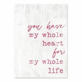 You Have My Heart Tabletop Canvas | Michaels | Michaels Stores