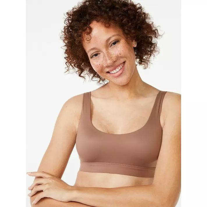 Joyspun Women's Brushed Knit Bralette, Sizes S to 3XL | Walmart (US)