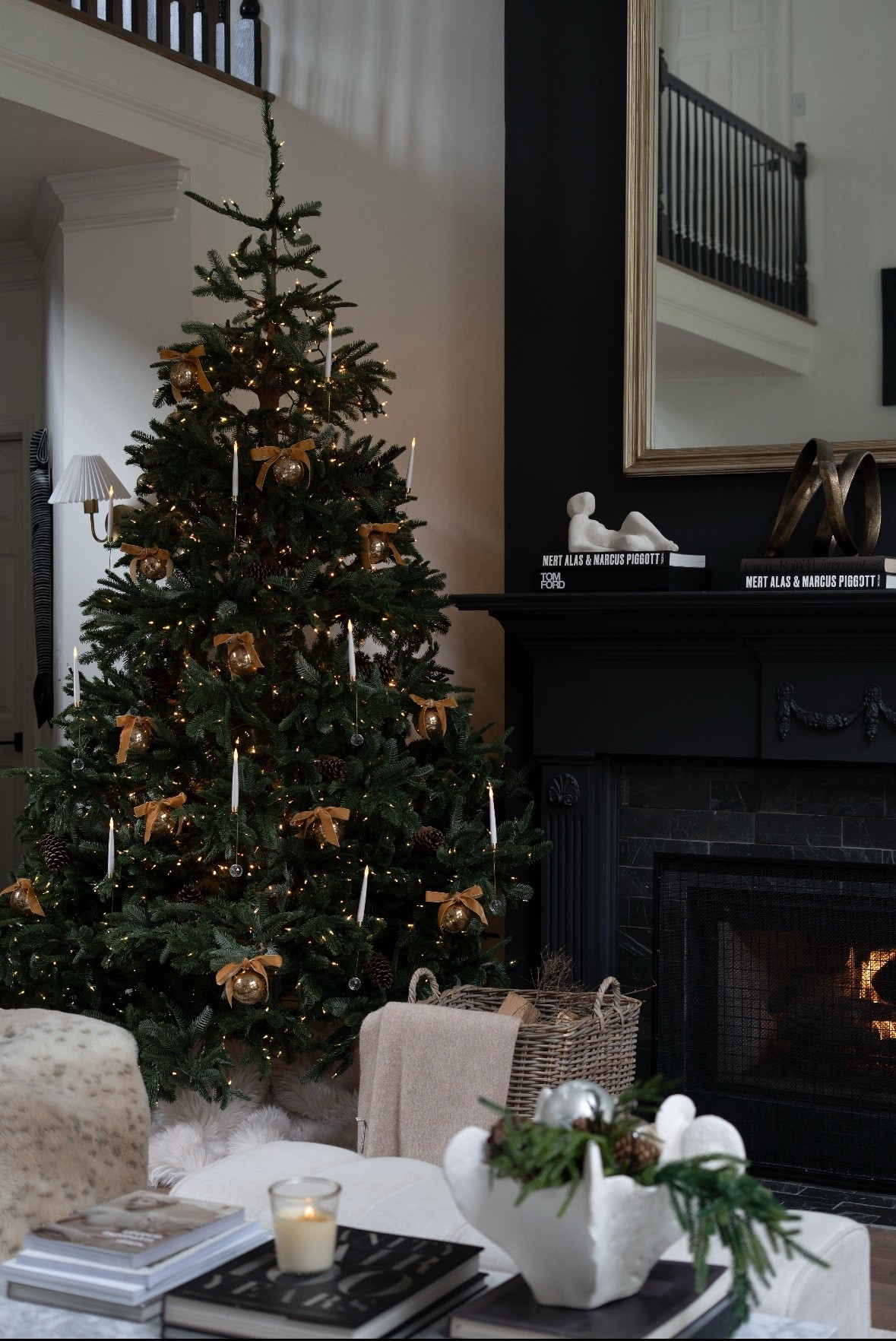 Getting ready for the most magical Christmas at home! I’m absolutely obsessed with how cozy and elegant our holiday decor turned out this year—gold ribbons, twinkling lights, and perfectly wrapped gifts under the tree. Feeling so grateful to celebrate the season surrounded by warmth, love, and festive style!! 



#LTKSeasonal #LTKHome #LTKHoliday