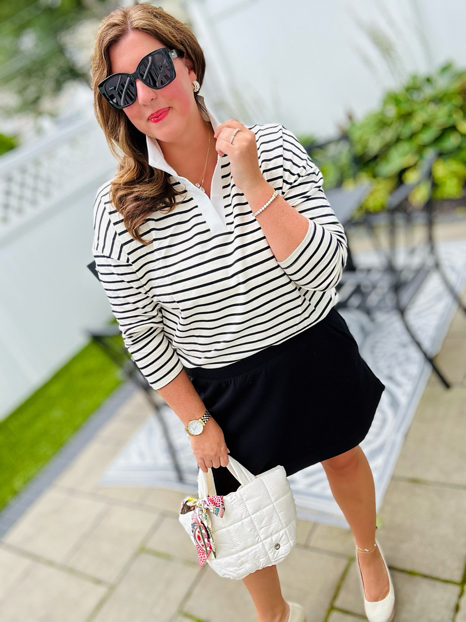 Summer to fall transition looks! The skirt is 15% off!

#LTKFallSale #LTKOver40 #LTKMidsize