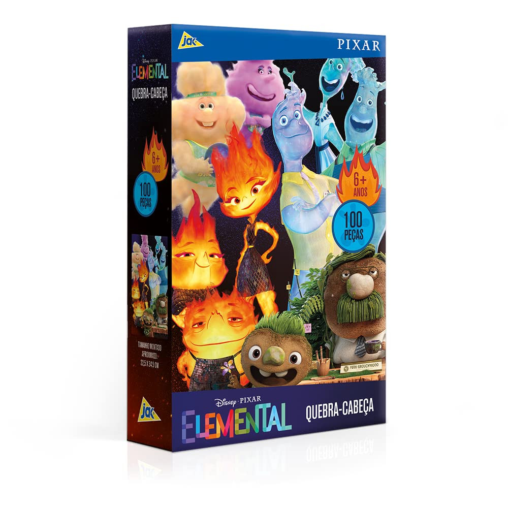 Elemental - 100 peças | Amazon (BR)