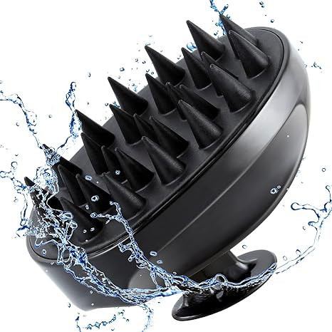 Scalp Massager Shampoo Brush, Hair Scalp Scrubber Shower Hair Brush Head Massager for Stress Rela... | Amazon (US)