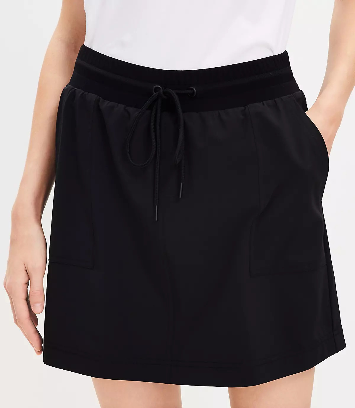 Lou & Grey Wanderweave Utility Skort | LOFT