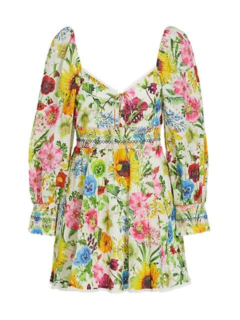 Crawford Floral Mini Dress | Saks Fifth Avenue