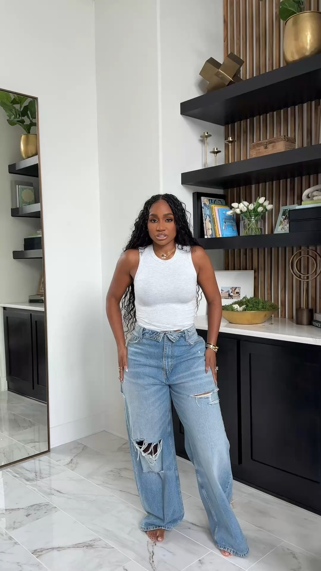zara denim roundup. Wearing a 12!

#LTKootd #LTKMidsize