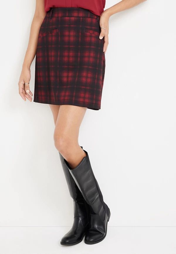 Buffalo Plaid Skirt | Maurices