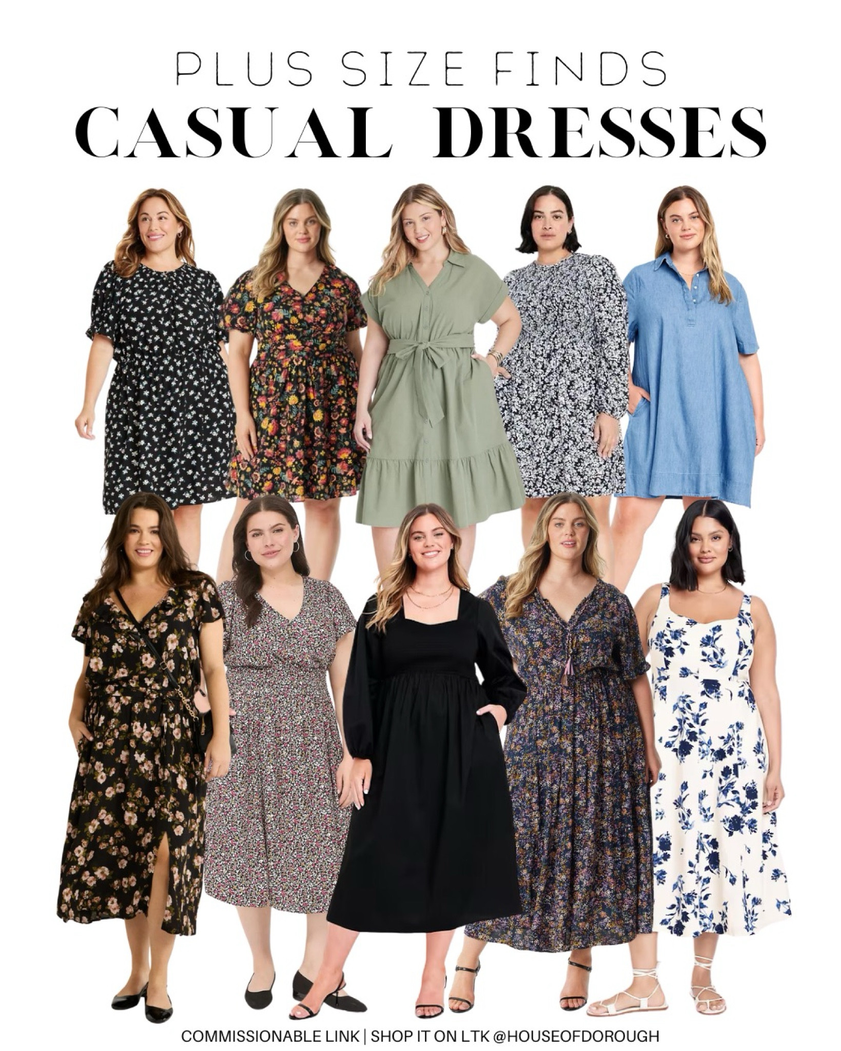 Plus Size Finds: Casual Dresses 

A collection of my favorite casual dresses from a variety of plus size retailers! 

#LTKPlusSize #LTKSeasonal #LTKBacktoSchool