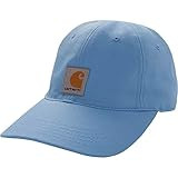 Carhartt Unisex Baby Canvas Baseball Hat, Azure Blue, Infant | Amazon (US)
