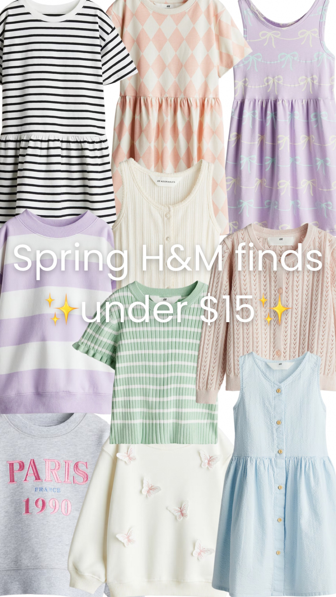 Some of my favorites from H&M for under $15!

#LTKKids #LTKFindsUnder50 #LTKStyleTip