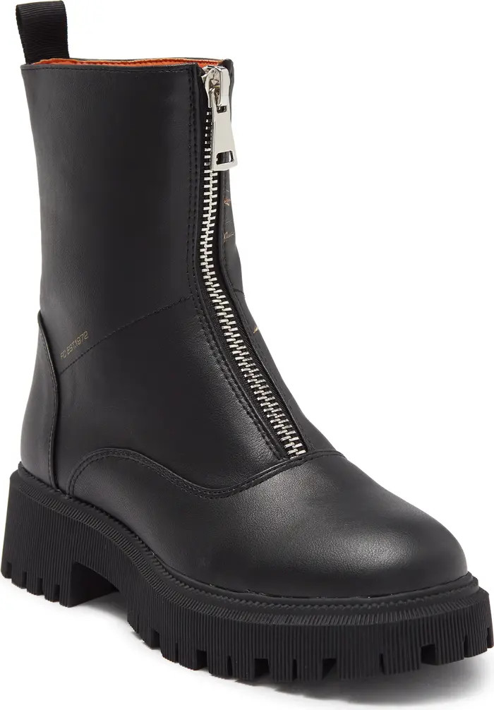 Front Zip Lug Boot (Women) | Nordstrom Rack