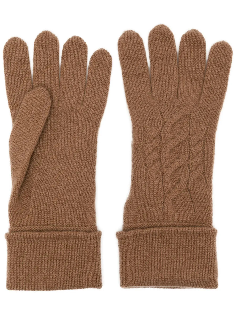 cable-knit cashmere gloves | Farfetch Global