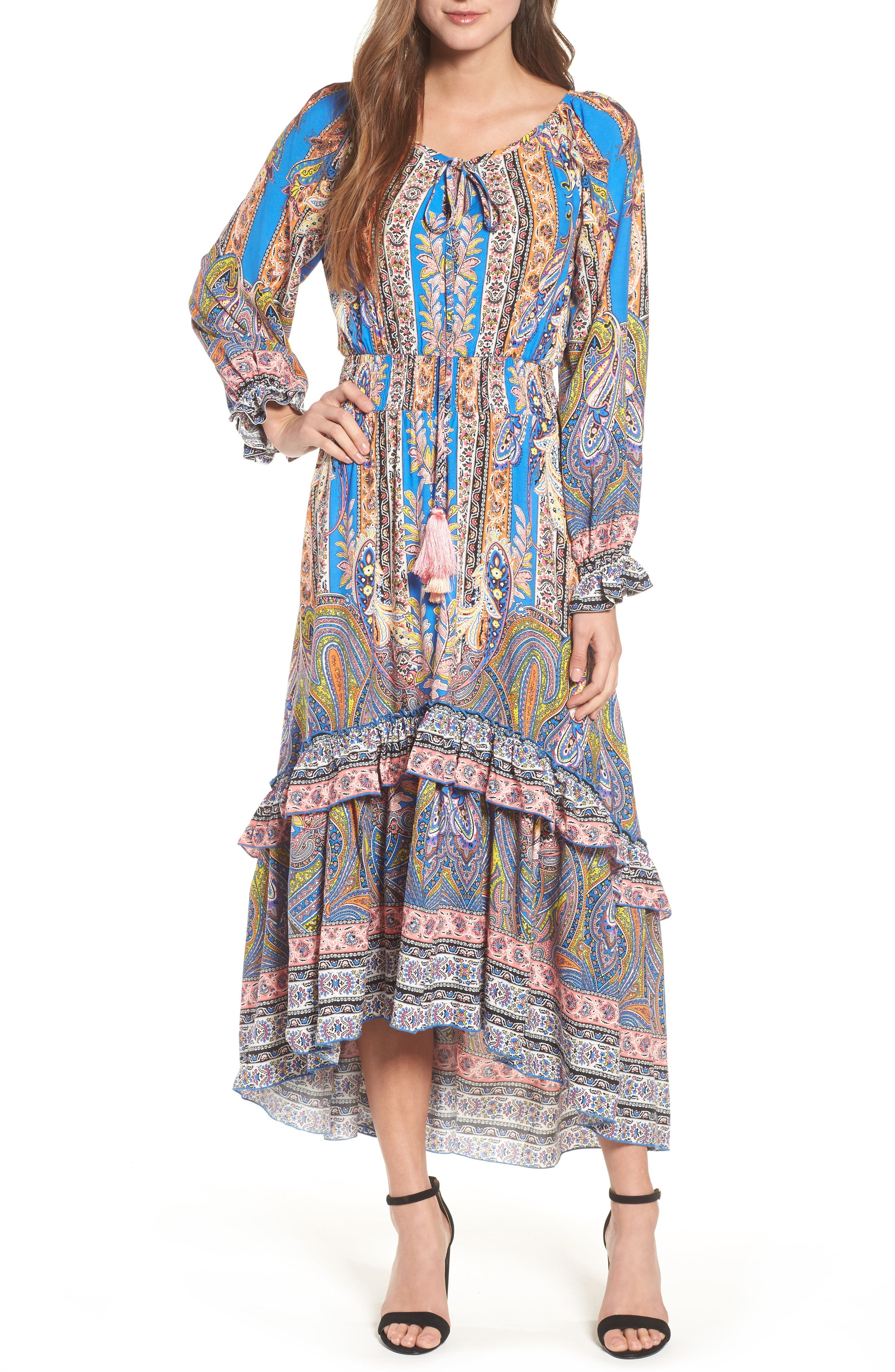 Ronda Paisley Print Maxi Dress | Nordstrom