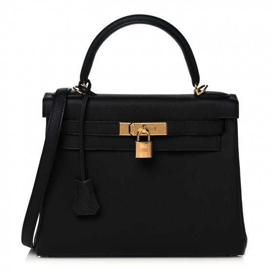 HERMES

Togo Kelly Retourne 28 Black | Fashionphile