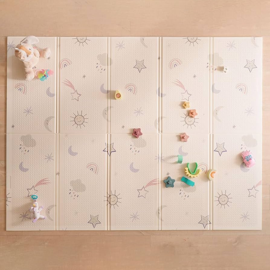 Nuby Foldable Reversible Play Mat - Easy Clean | Reversible | Waterproof | Suitable from Birth (R... | Amazon (UK)