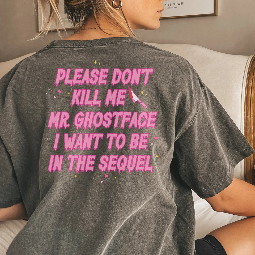 Ghostface Shirt What's Your Fav Scary Movie Scream Movie - Etsy | Etsy (US)