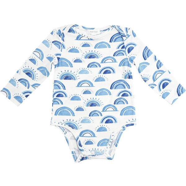 Shine Bodysuit, Blue | Maisonette