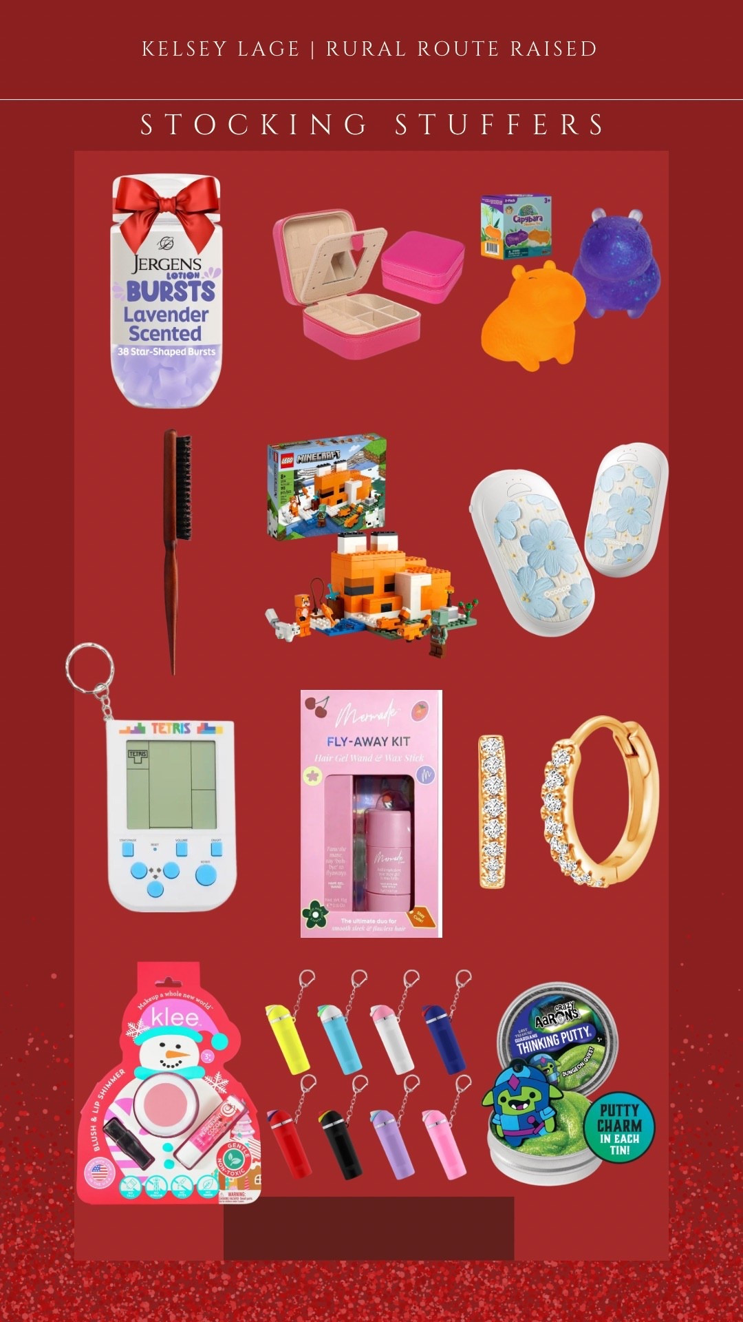 Stocking stuffer ideas for kids of all ages!


Christmas | Christmas shopping

#LTKHoliday #LTKGiftGuide #LTKSeasonal