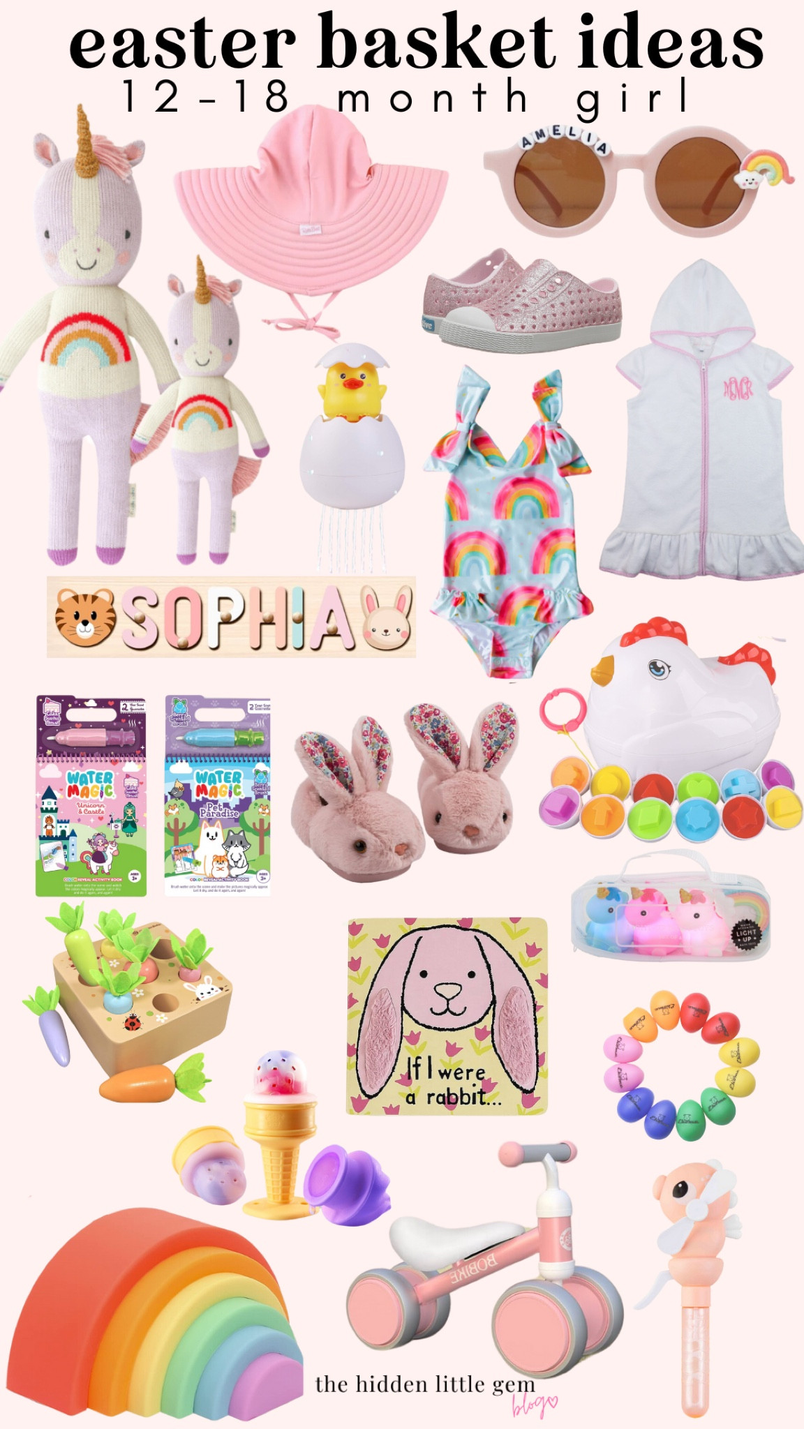 Easter Basket Ideas for Toddler Girls 

#LTKkids #LTKSeasonal #LTKbaby