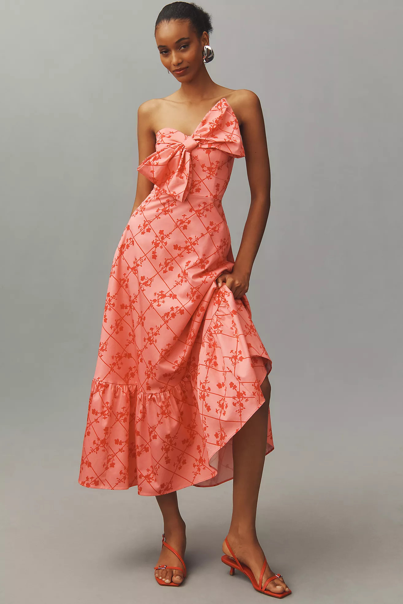 Hutch Bow-Tie Maxi Dress | Anthropologie (US)