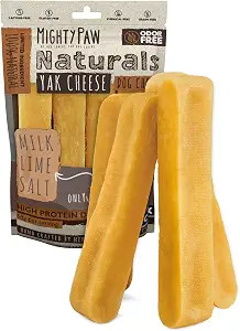 Mighty Paw Yak Cheese Dog Chews – All-Natural Long Lasting Hard Chew for Aggressive Chewers –... | Amazon (US)