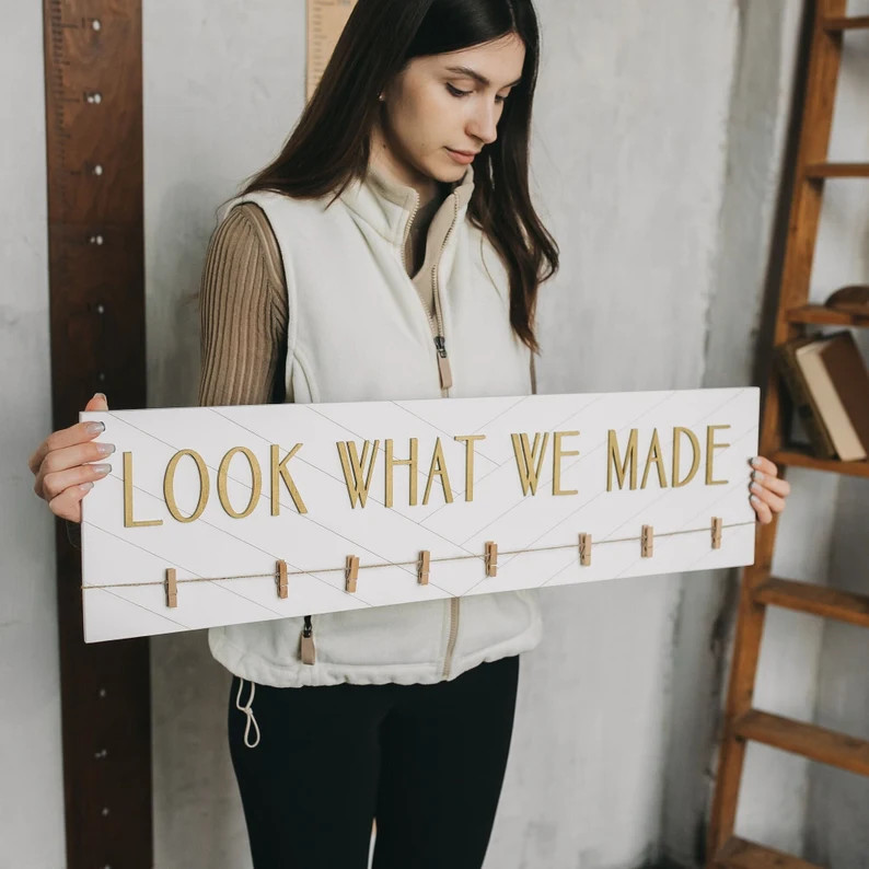 3D Look What I Made Art Display Nursery Decor Look What I - Etsy | Etsy (US)