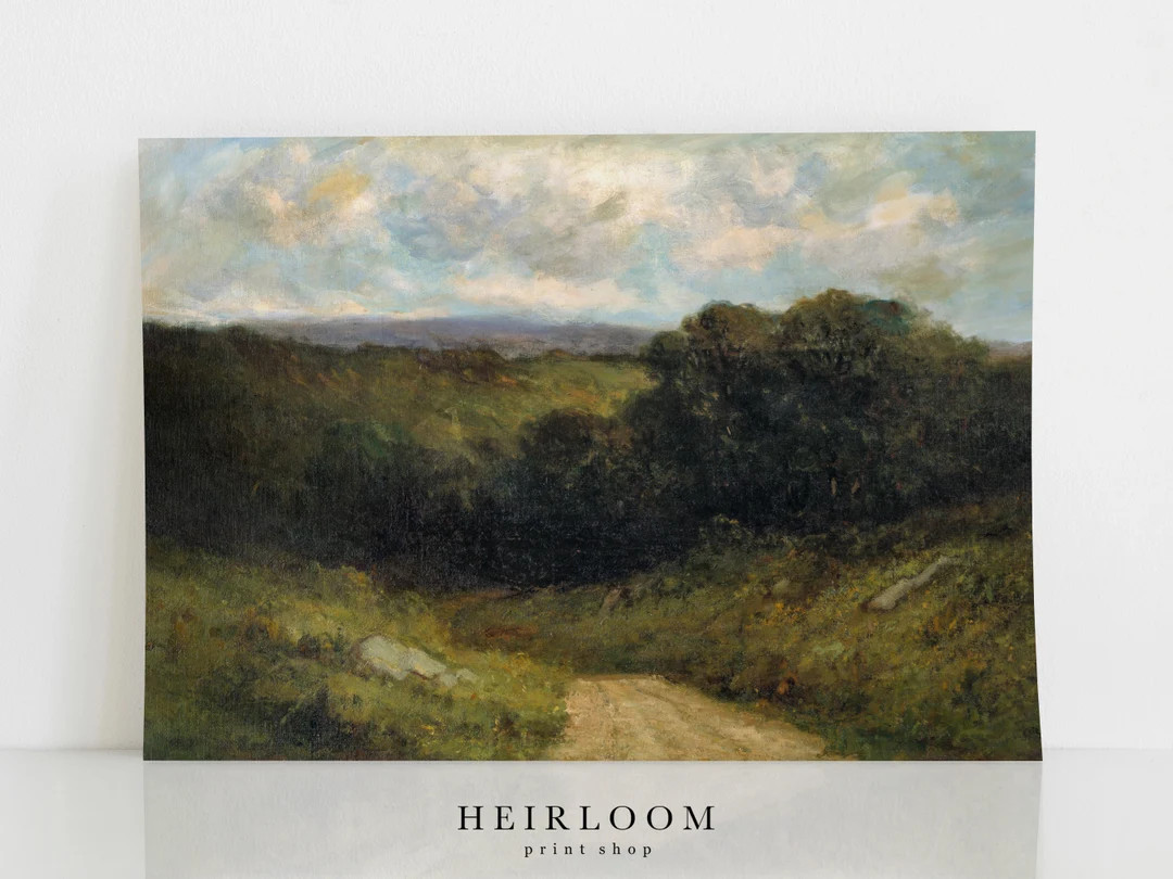 Nature Prints Vintage Landscape Painting SHIPPED ART - Etsy Canada | Etsy (CAD)