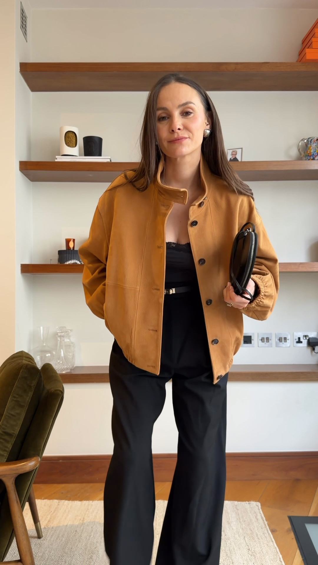 Skims, Rosie Huntington whitely, Rosie HW, party look, party outfit, black trousers, leather bomber, leather jacket, date night look, skims body, lace top, winter outfit 

#LTKuk #LTKwinter #LTKeurope