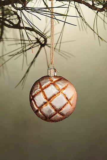 Sourdough Loaf Glass Ornament | Anthropologie (US)