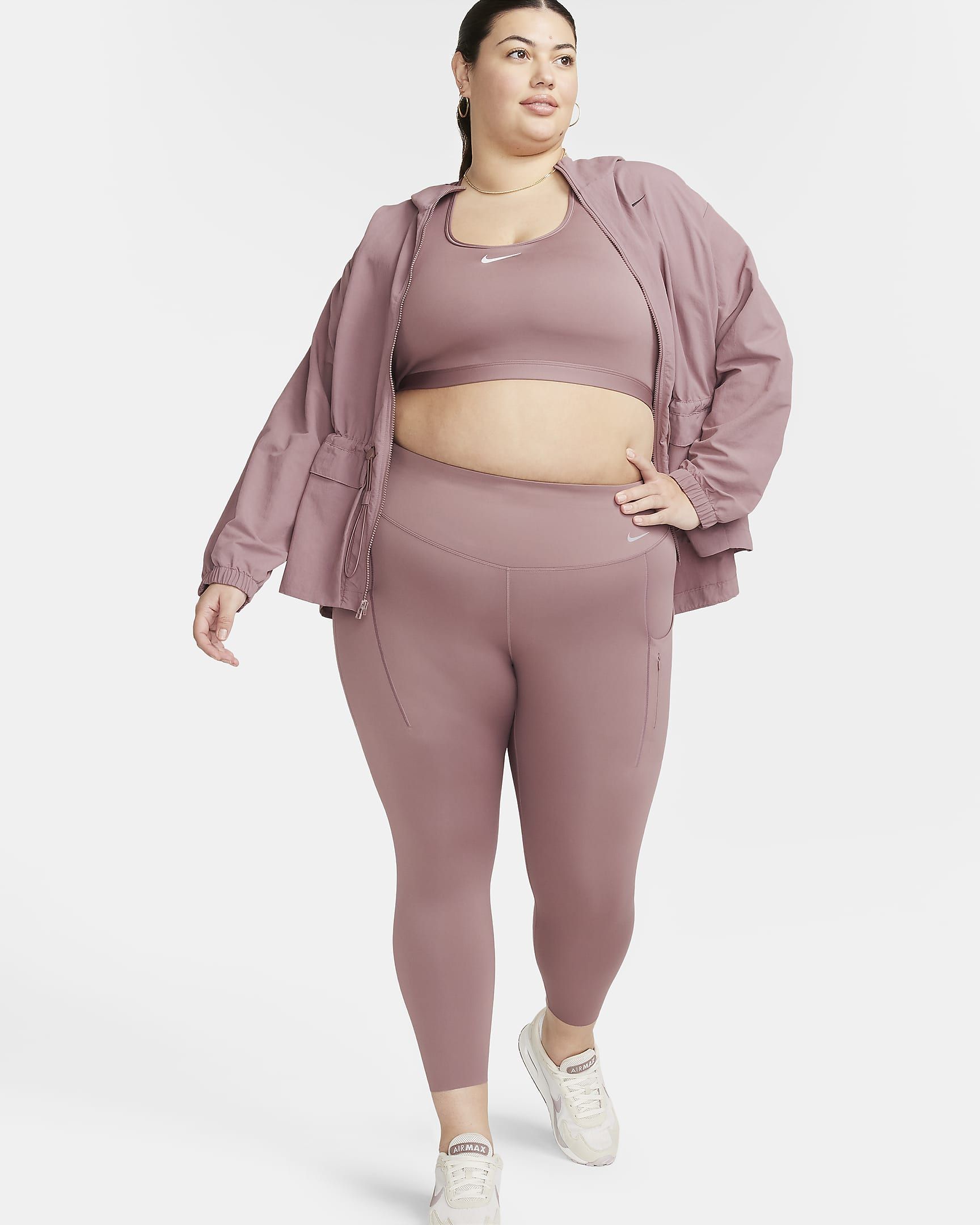 Nike Go Women's Firm-Support High-Waisted 7/8 Leggings with Pockets (Plus Size). Nike.com | Nike (US)