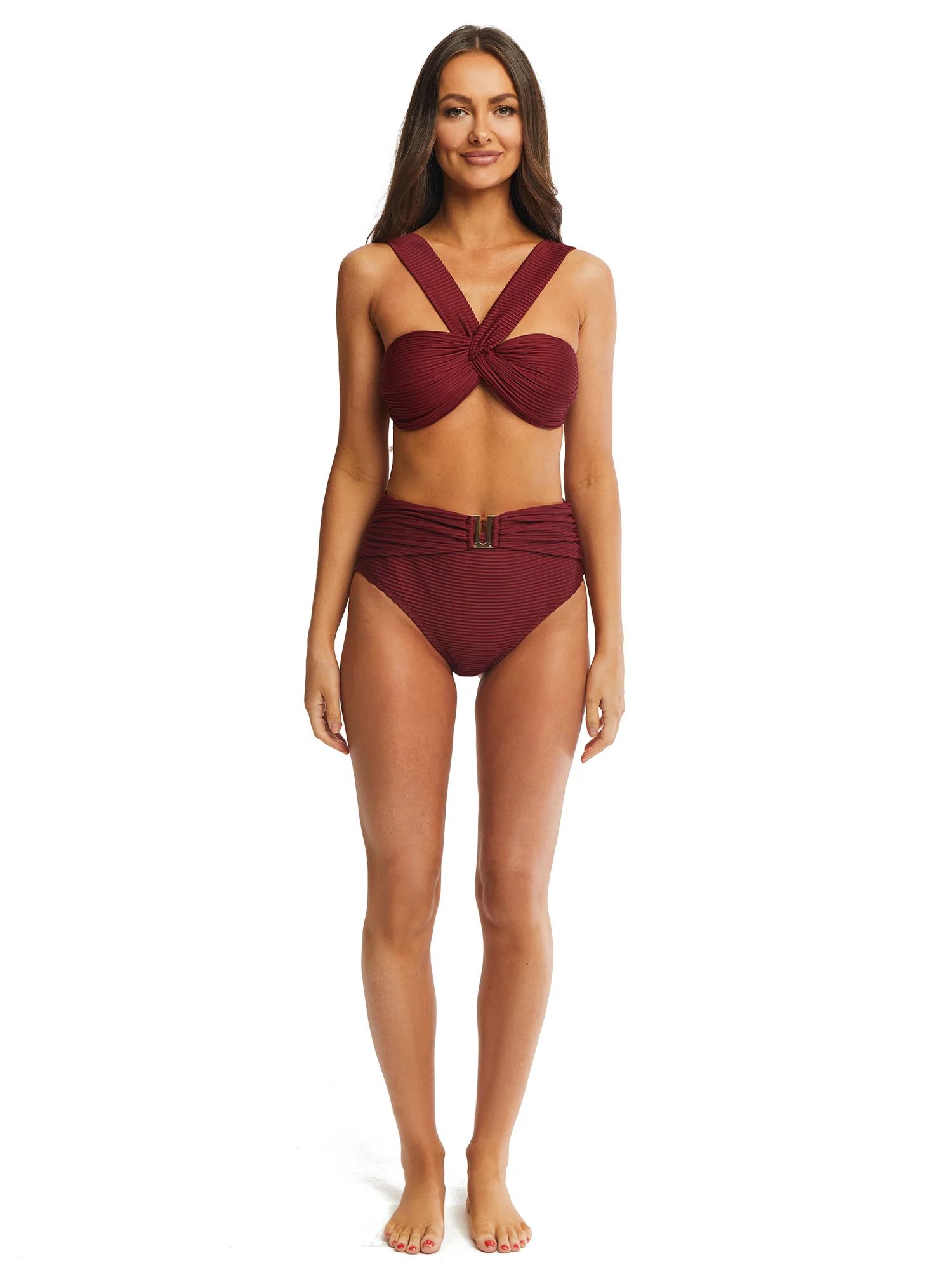 Time and Tru Women's Convertible Bikini Top | Walmart (US)