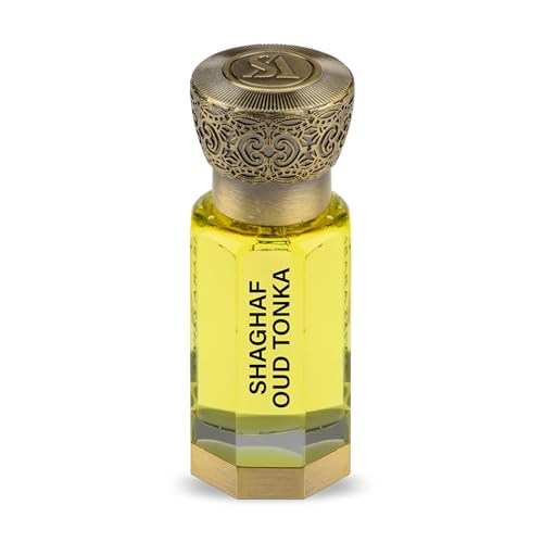 Swiss Arabian Shaghaf Oud Tonka - Arabian Perfume Oil - Vanilla Perfume for Women - Long Lasting Women's Fragrances with Almond, Rose, Amber - 0.4 oz | Amazon (US)