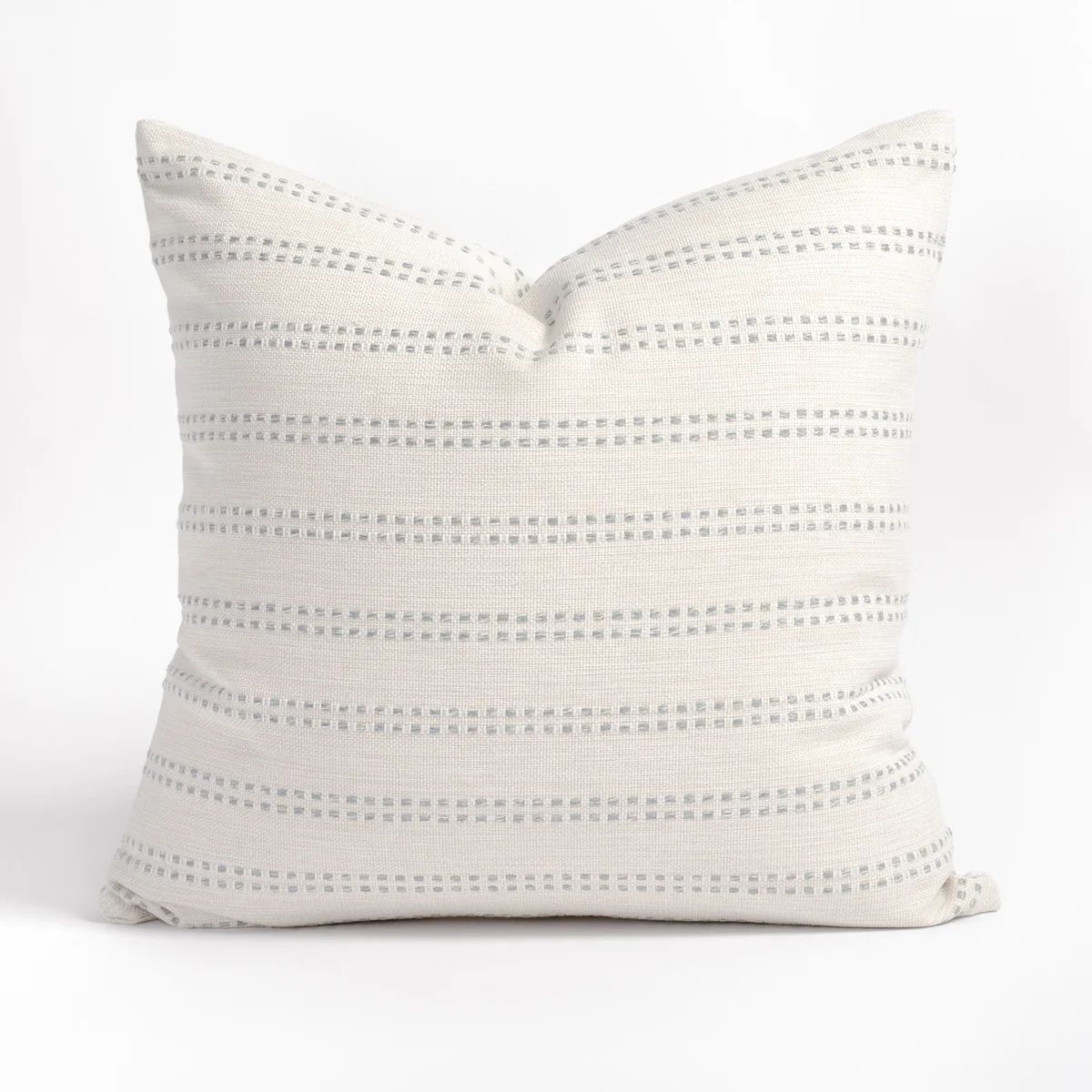 Elodie Stripe 20x20 Pillow, Sky | Tonic Living