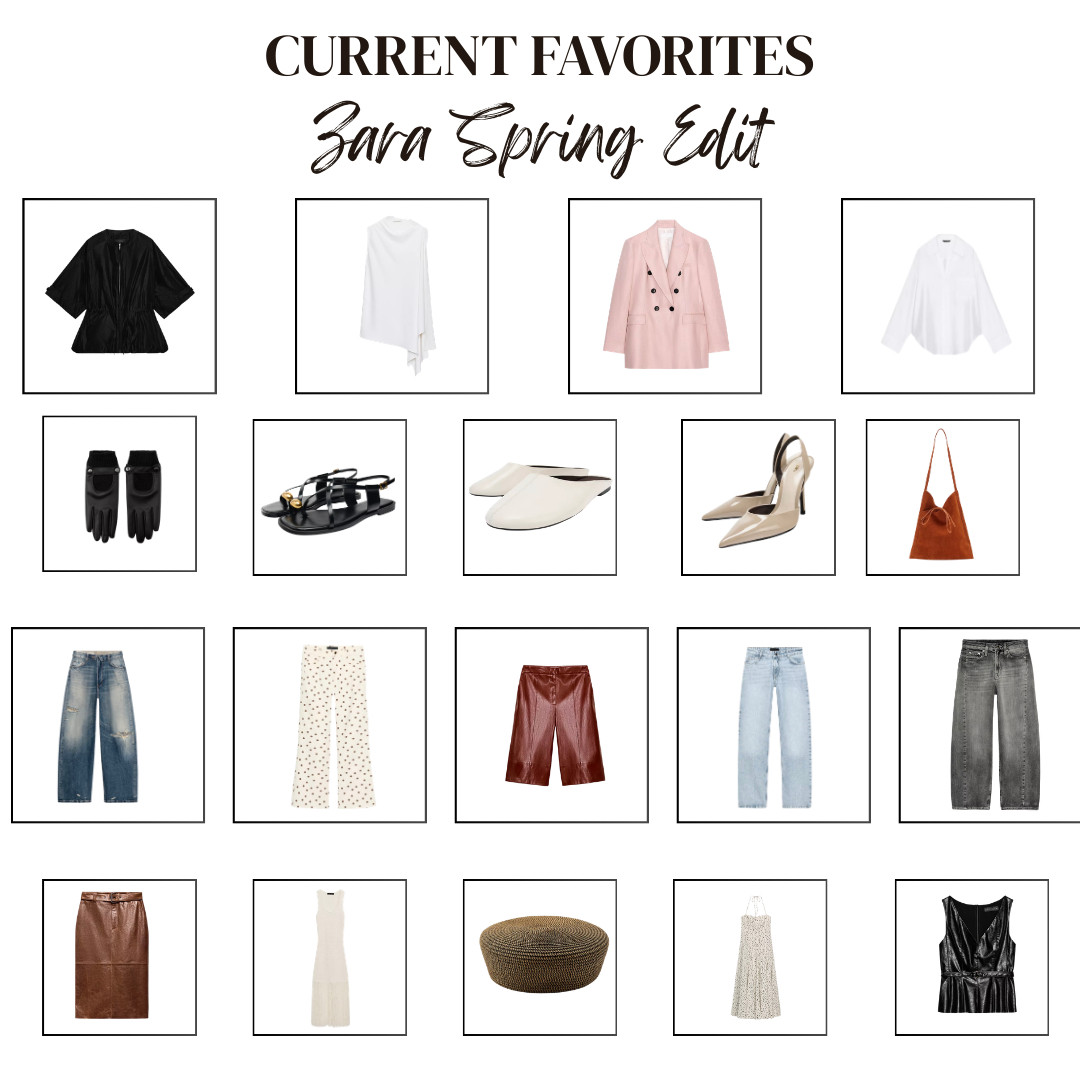 Zara Spring Edit! 

 #LTKdayinmylife #LTKootd #LTKSeasonal
