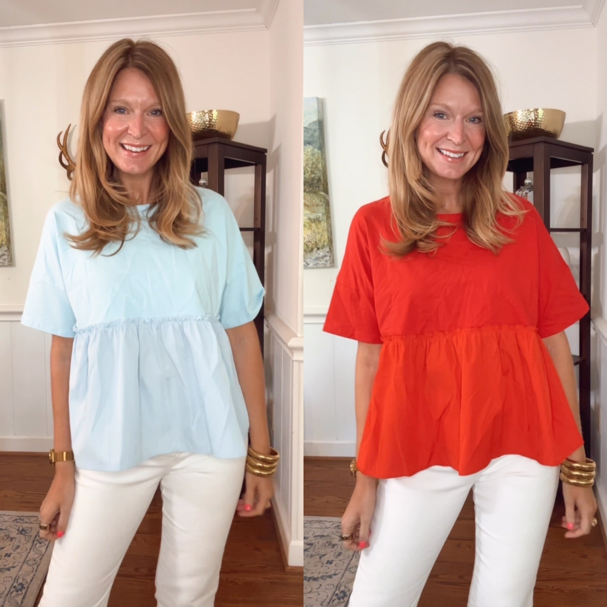 Some of my favorite tops from Amazon, and they all look so cute with my favorite white Levi jeans! 

#amazonfinds #summerstyle #summeroutfits #whitejeans