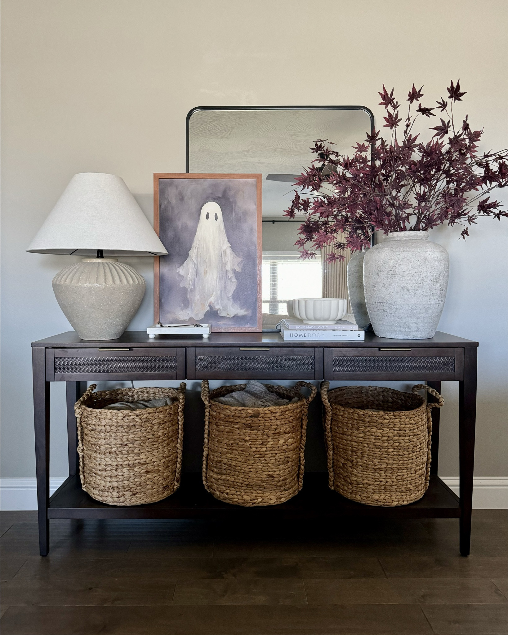 I moved my ghost art out to the entryway table and I love the Halloween vibe it brings 😍👻

#LTKStyleTip #LTKHome #LTKHalloween