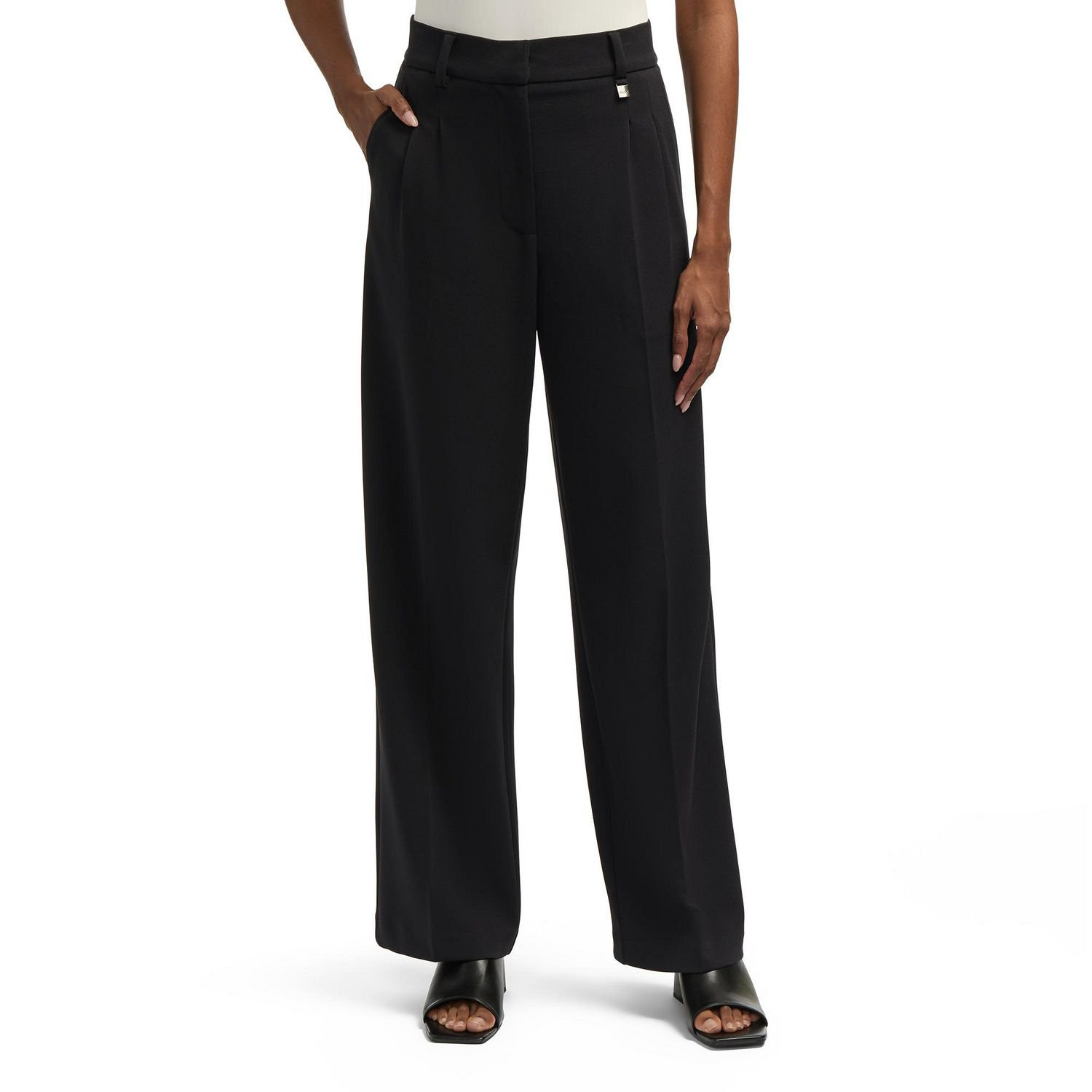 Mexx Women’s High Waisted Wide Leg Pant, XS-XL - Walmart.ca | Walmart (CA)