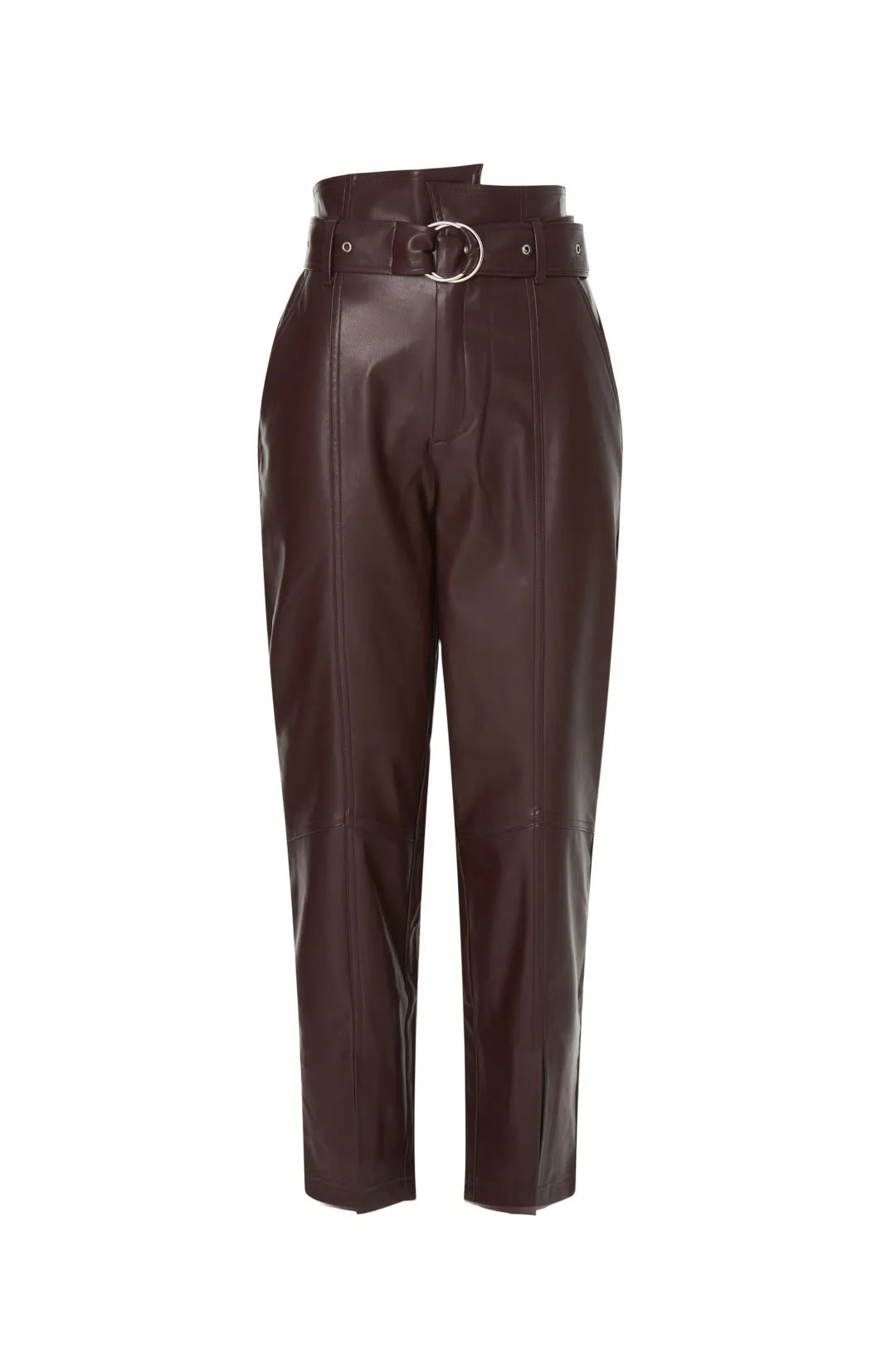 Marissa Webb x RTR Split Hem Faux Leather Pants | Rent the Runway