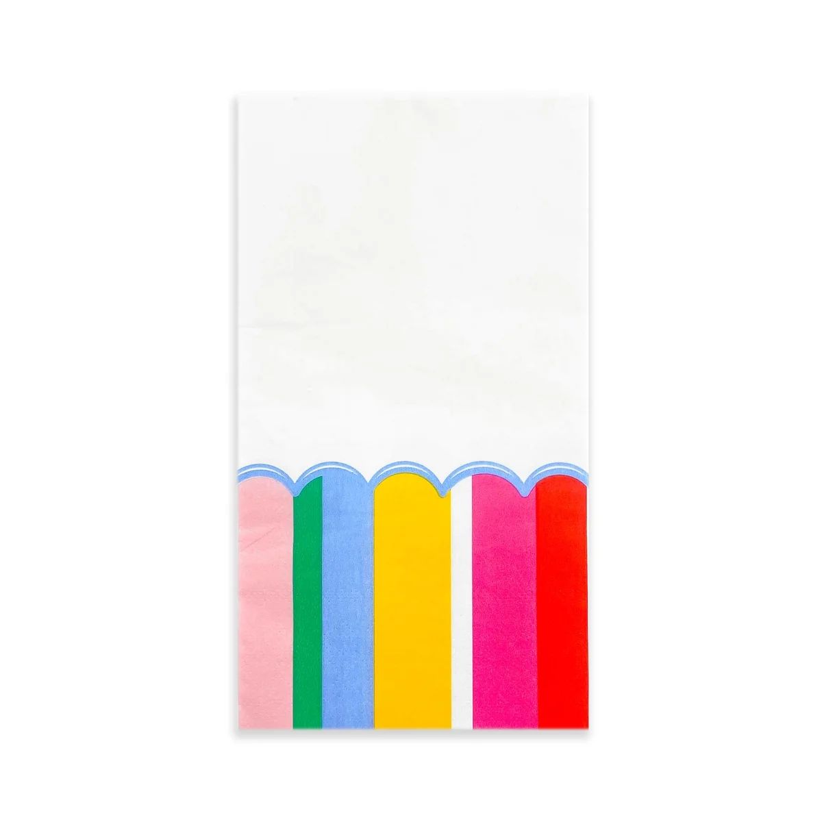 Packed Party Striped Guest Napkins, Multi-Color, 3 Ply, 4.3 x 7.8 IN., 20 CT. - Walmart.com | Walmart (US)